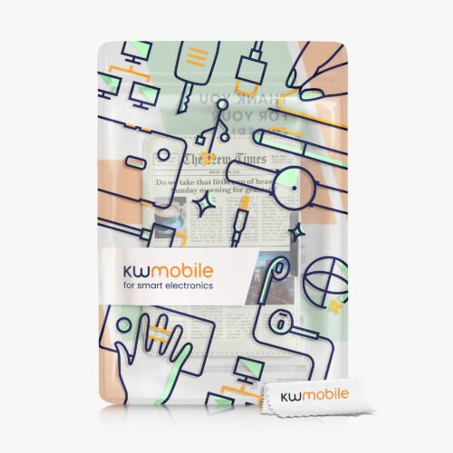 Husa pentru Kindle Paperwhite 10, Piele ecologica, Multicolor, Kwmobile, 46644.65 fotografia produsului View 7 L
