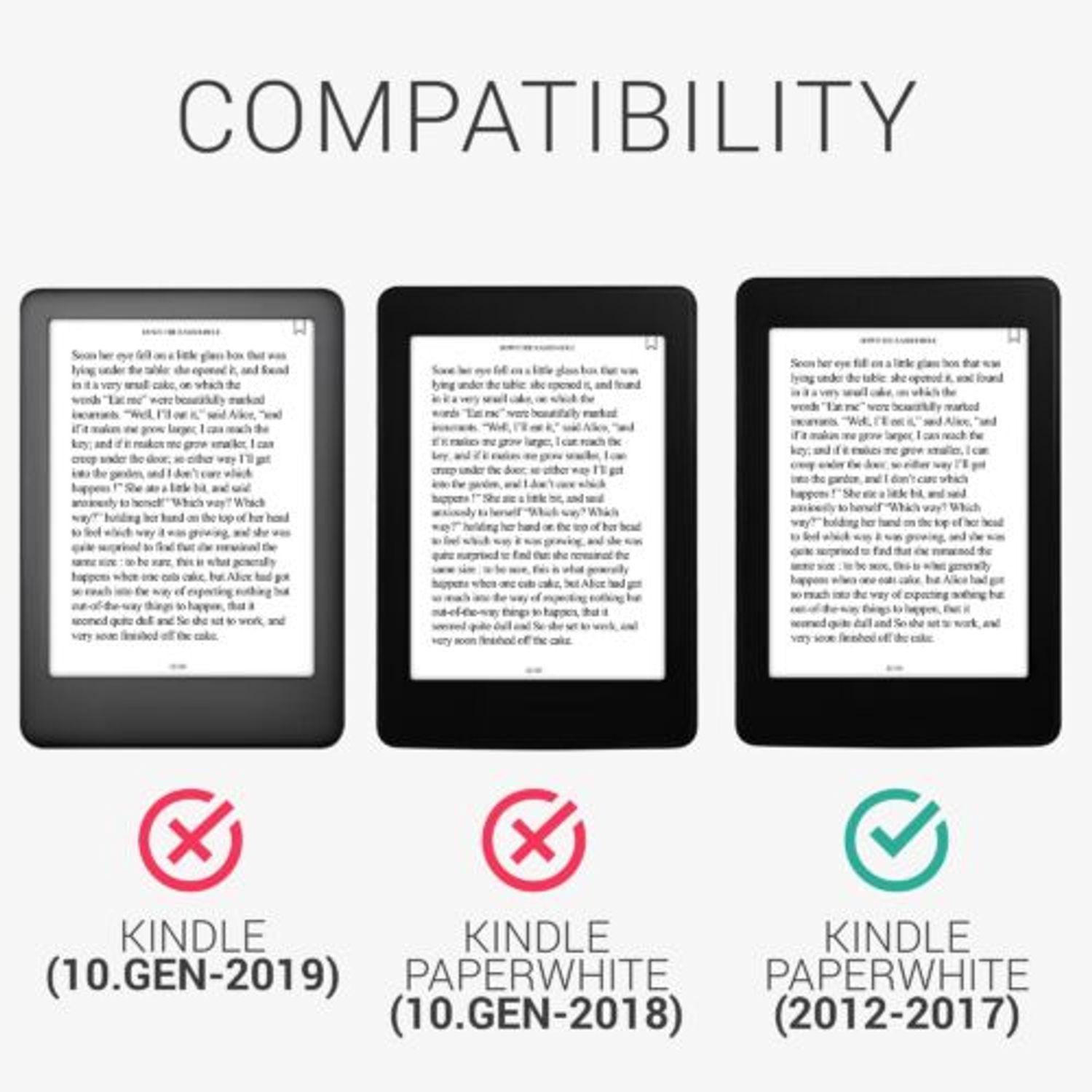 Husa pentru Kindle Paperwhite 7, Textil, Negru, Kwmobile, 49487.01 fotografia produsului View 6 L