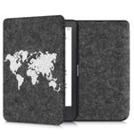 Husa pentru Kobo Clara HD, Textil, Gri, Kwmobile, 56882.01 fotografia produsului