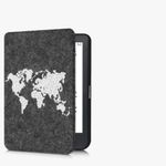Husa pentru Kobo Clara HD, Textil, Gri, Kwmobile, 56882.01 fotografia produsului View 8 S