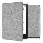 Husa pentru Kindle Paperwhite 11, Textil, Gri, Kwmobile, 56259.25 fotografia produsului