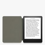 Husa pentru Kindle Paperwhite 11, Textil, Gri, Kwmobile, 56259.25 fotografia produsului View 8 S