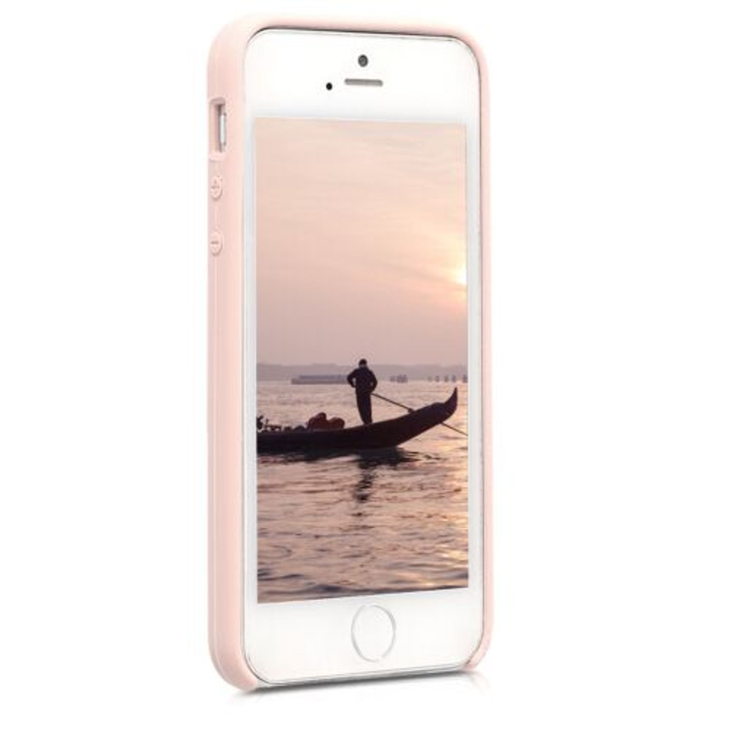 Husa pentru Apple iPhone 5/iPhone 5s/iPhone SE, Silicon, Roz, 42766.10 fotografia produsului View 3 L