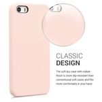 Husa pentru Apple iPhone 5/iPhone 5s/iPhone SE, Silicon, Roz, 42766.10 fotografia produsului View 4 S