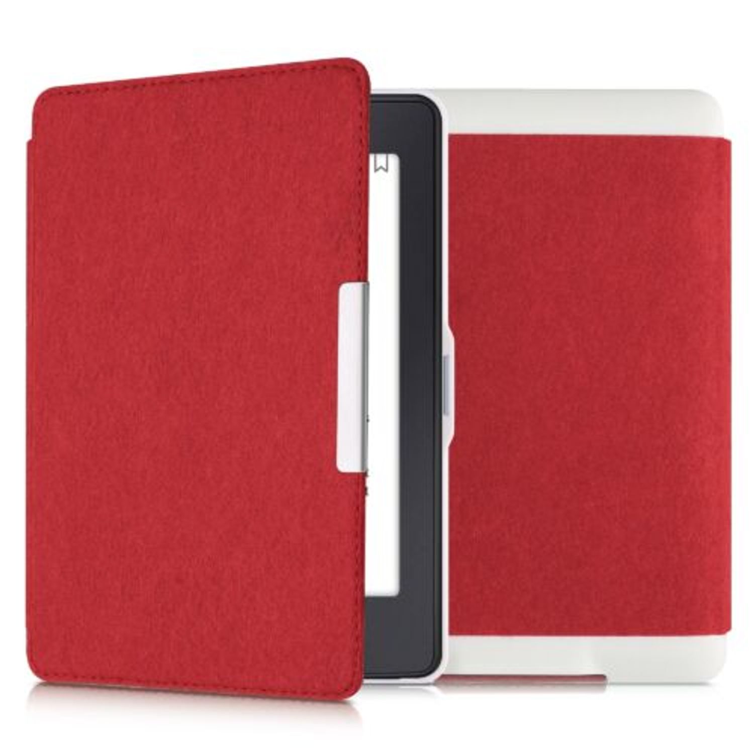 Husa pentru Kindle Paperwhite 7, Textil, Rosu, Kwmobile, 34345.09 fotografia produsului