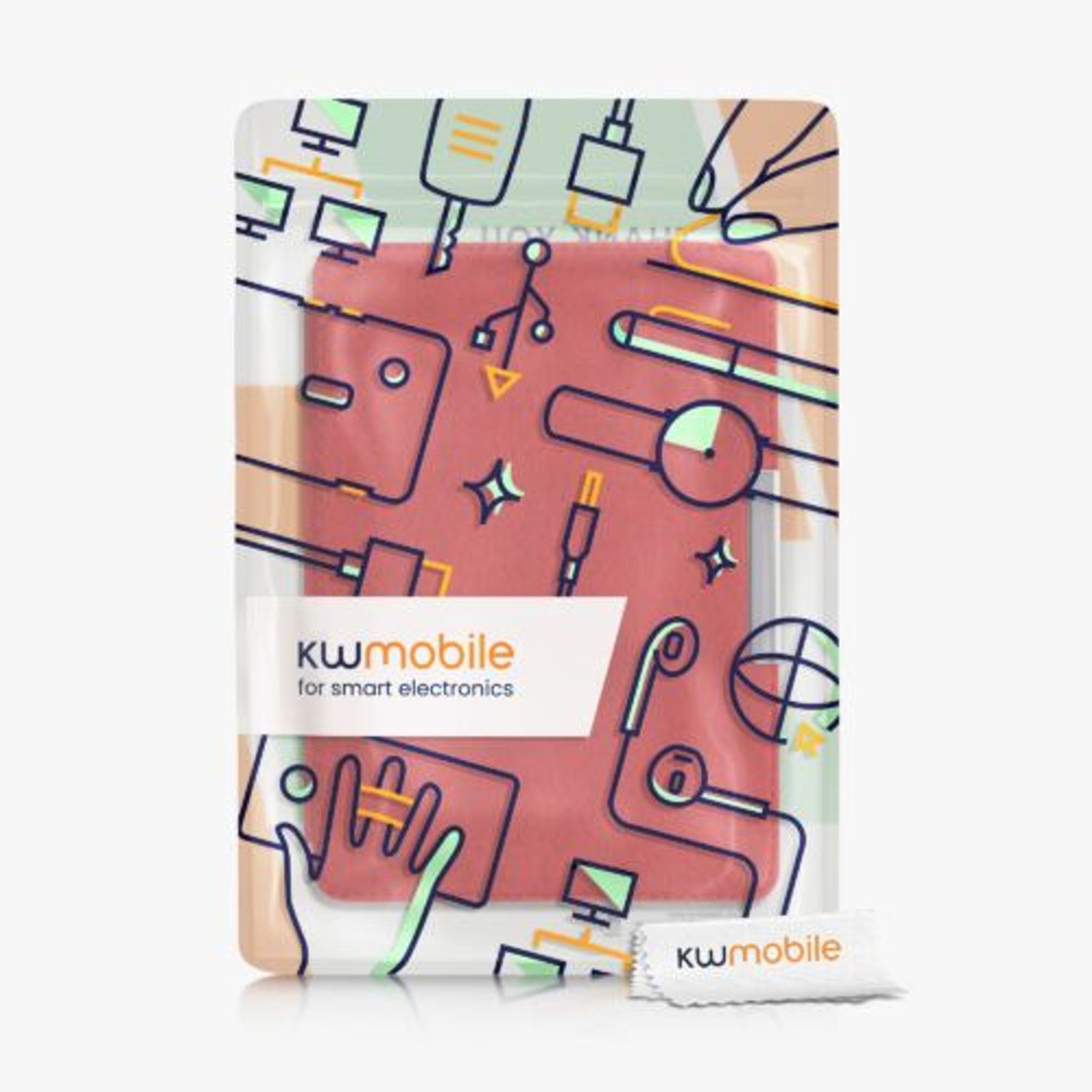 Husa pentru Kindle Paperwhite 7, Textil, Rosu, Kwmobile, 34345.09 fotografia produsului View 7 L