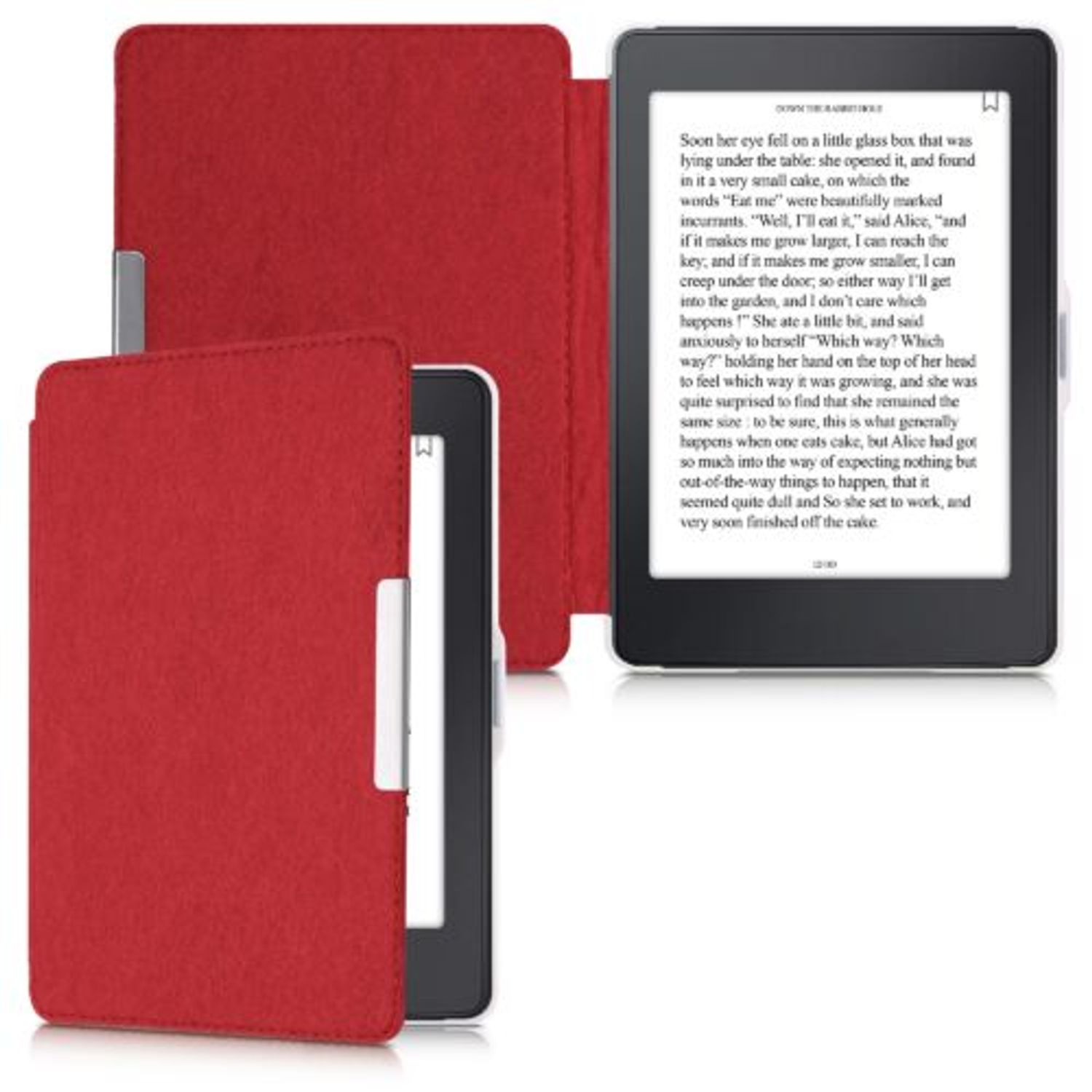 Husa pentru Kindle Paperwhite 7, Textil, Rosu, Kwmobile, 34345.09 fotografia produsului View 2 L