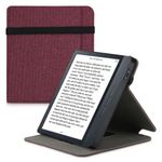 Husa pentru Kobo Libra H2O, Textil, Rosu, Kwmobile, 50301.09 fotografia produsului
