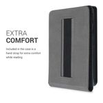 Husa pentru Kobo Clara HD, Textil, Gri, Kwmobile, 48379.01 fotografia produsului View 4 S