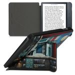 Husa pentru Kobo Libra H2O, Piele ecologica, Multicolor, Kwmobile, 50540.31 fotografia produsului View 2 S