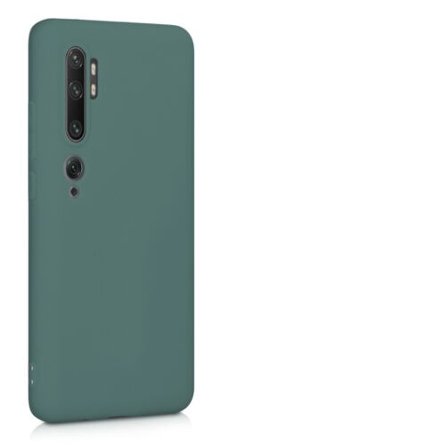 Husa pentru Xiaomi Mi Note 10/Mi Note 10 Pro, Silicon, Verde, 50948.171 fotografia produsului View 8 L
