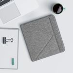 Husa pentru Kobo Libra H2O, Textil, Gri, Kwmobile, 52460.25 fotografia produsului View 2 S