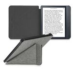 Husa pentru Kobo Libra H2O, Textil, Gri, Kwmobile, 52460.25 fotografia produsului View 10 S