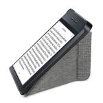 Husa pentru Kobo Libra H2O, Textil, Gri, Kwmobile, 52460.25 fotografia produsului View 7 S