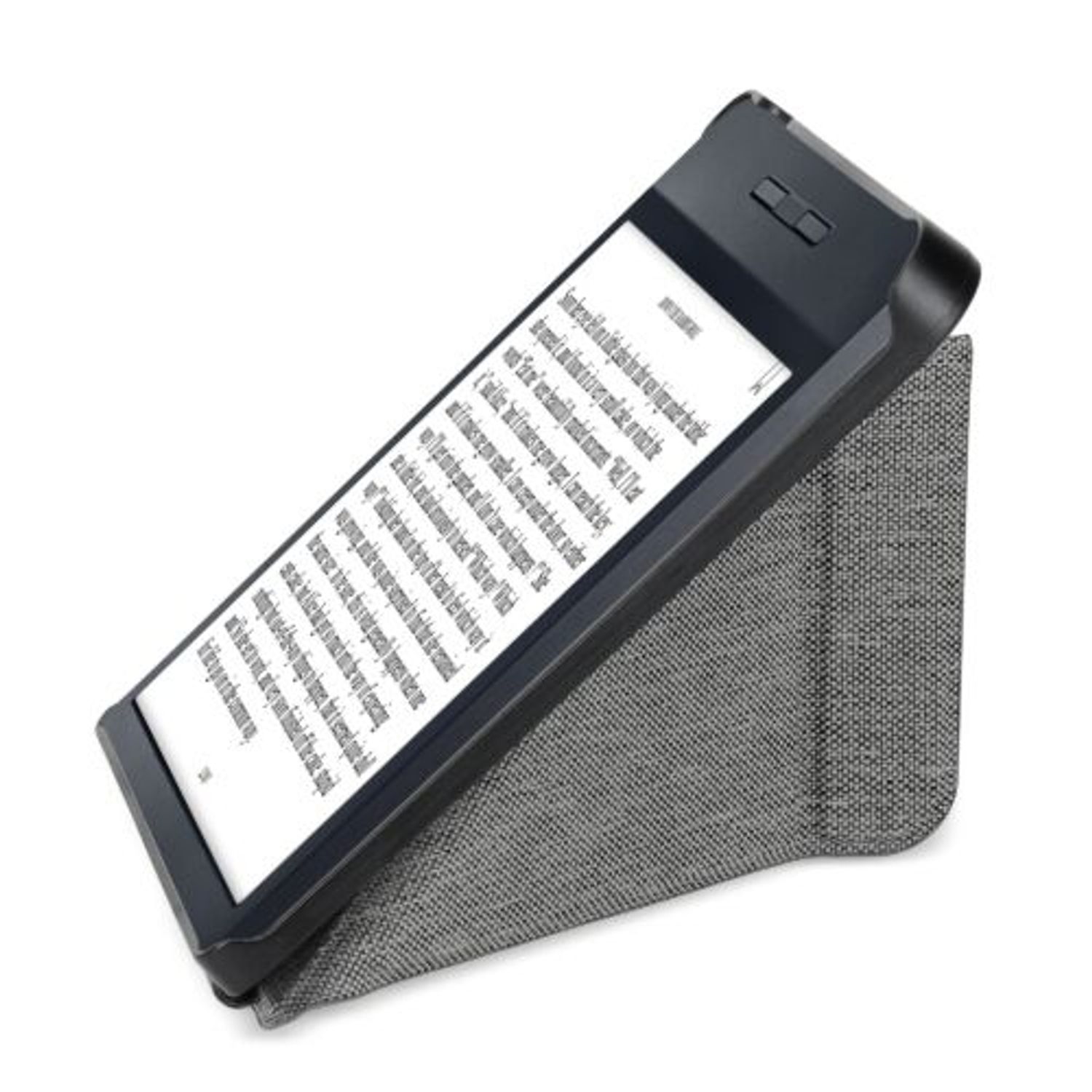 Husa pentru Kobo Libra H2O, Textil, Gri, Kwmobile, 52460.25 fotografia produsului View 7 L