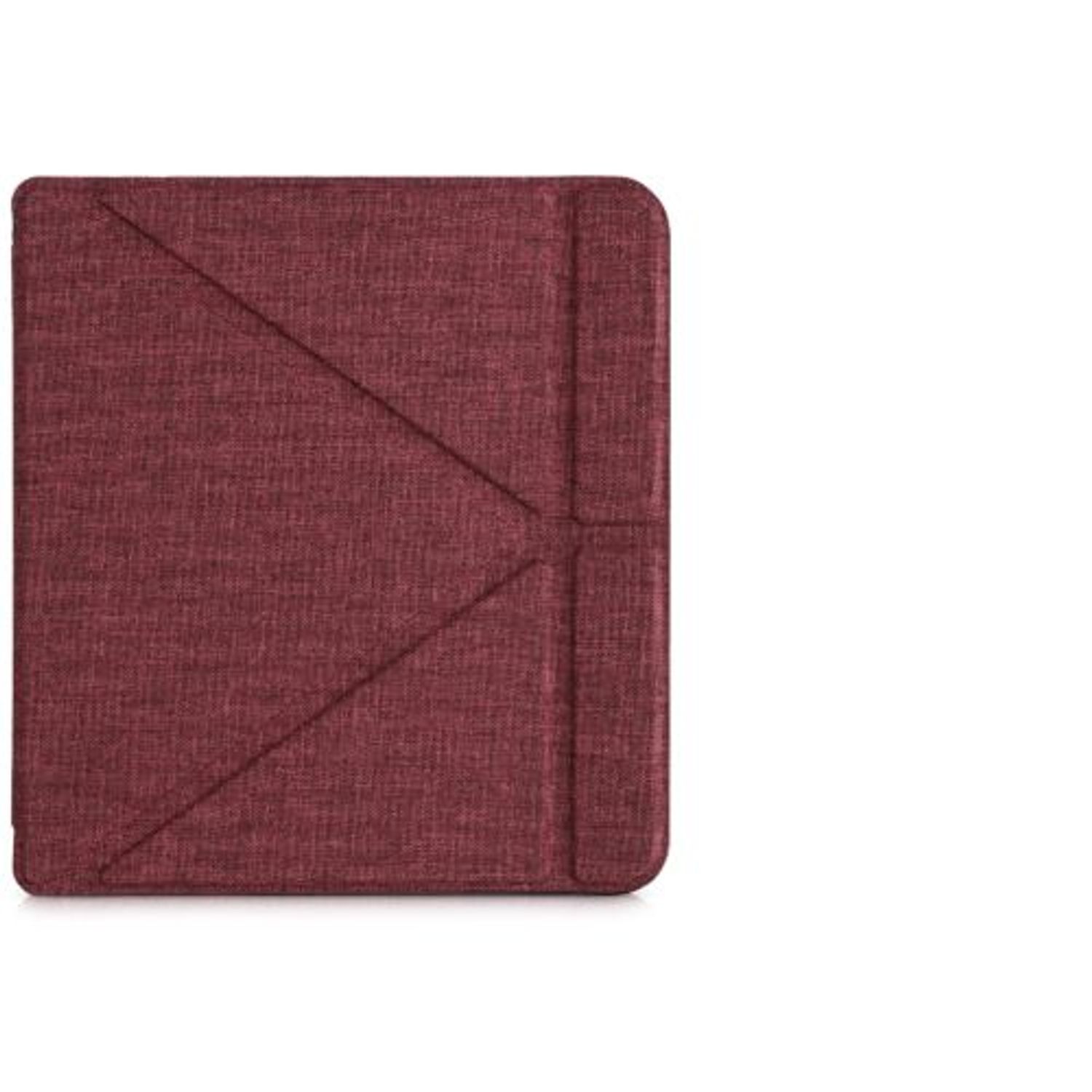 Husa pentru Kobo Libra H2O, Textil, Rosu, Kwmobile, 52460.09 fotografia produsului View 8 L