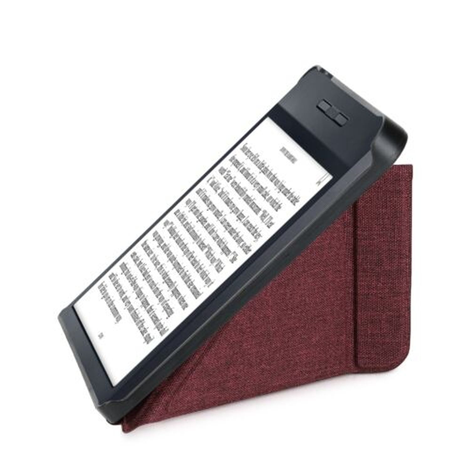Husa pentru Kobo Libra H2O, Textil, Rosu, Kwmobile, 52460.09 fotografia produsului View 9 L