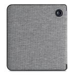 Husa pentru Kobo Libra H2O, Textil, Gri, Kwmobile, 52460.25 fotografia produsului View 4 S