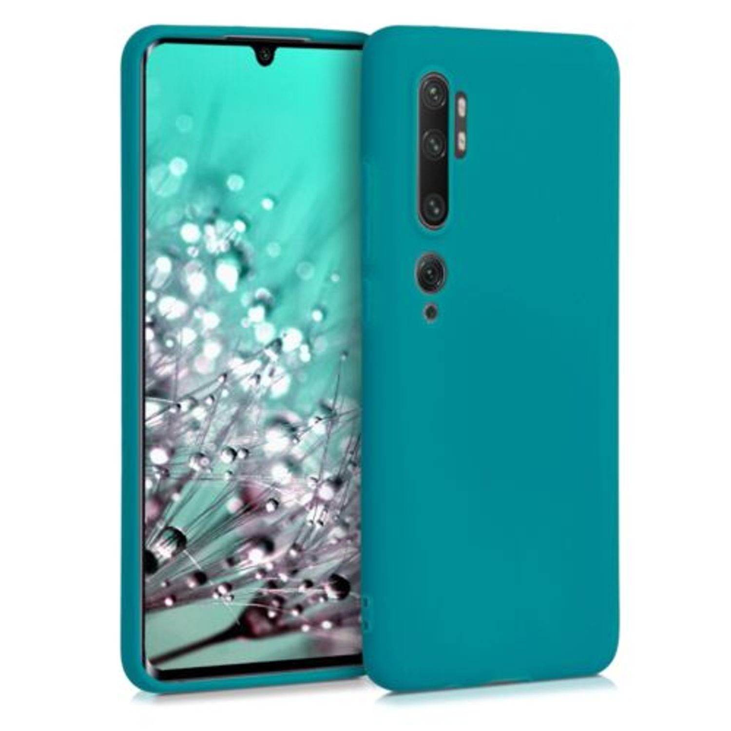Husa pentru Xiaomi Mi Note 10/Mi Note 10 Pro, Silicon, Verde, 50948.57 fotografia produsului