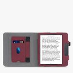 Husa pentru Kobo Libra H2O, Piele ecologica, Rosu, Kwmobile, 56875.01 fotografia produsului View 11 S
