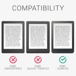 Husa pentru Kobo Clara HD, Piele ecologica, Multicolor, Kwmobile, 52456.11 fotografia produsului View 9 S