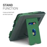 Husa pentru Kobo Libra H2O, Piele ecologica, Verde, Kwmobile, 50319.19 fotografia produsului View 5 S