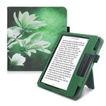 Husa pentru Kobo Libra H2O, Piele ecologica, Verde, Kwmobile, 50319.19 fotografia produsului