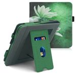 Husa pentru Kobo Libra H2O, Piele ecologica, Verde, Kwmobile, 50319.19 fotografia produsului View 2 S