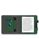 Husa pentru Kobo Libra H2O, Piele ecologica, Verde, Kwmobile, 50319.19 fotografia produsului View 9 S