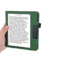 Husa pentru Kobo Libra H2O, Piele ecologica, Verde, Kwmobile, 50319.19 fotografia produsului View 11 S