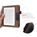 Husa pentru Kobo Libra H2O, Piele ecologica, Multicolor, Kwmobile, 50319.15 fotografia produsului View 11 S