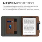 Husa pentru Kobo Libra H2O, Piele ecologica, Multicolor, Kwmobile, 50319.15 fotografia produsului View 6 S