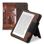 Husa pentru Kobo Libra H2O, Piele ecologica, Multicolor, Kwmobile, 50319.15 fotografia produsului