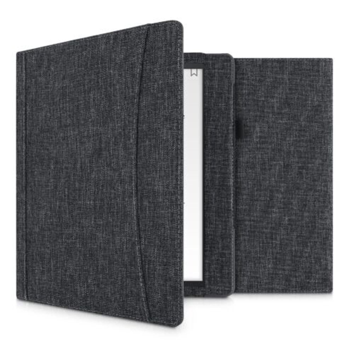 Husa pentru Kobo Elipsa, Textil, Gri, Kwmobile, 55424.19 fotografia produsului