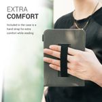 Husa pentru Kobo Aura Edition 1, Textil, Gri, Kwmobile, 54136.19 fotografia produsului View 4 S