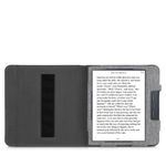 Husa pentru Kobo Libra H2O, Textil, Gri, Kwmobile, 52977.25 fotografia produsului View 9 S