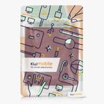 Husa pentru Kobo Libra H2O, Textil, Rosu, Kwmobile, 52977.09 fotografia produsului View 7 S