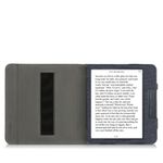 Husa pentru Kobo Libra H2O, Textil, Albastru, Kwmobile, 52977.17 fotografia produsului View 9 S
