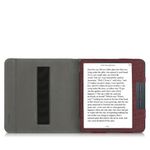 Husa pentru Kobo Libra H2O, Textil, Rosu, Kwmobile, 52977.09 fotografia produsului View 9 S