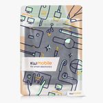 Husa pentru Kobo Libra H2O, Textil, Albastru, Kwmobile, 52977.17 fotografia produsului View 7 S