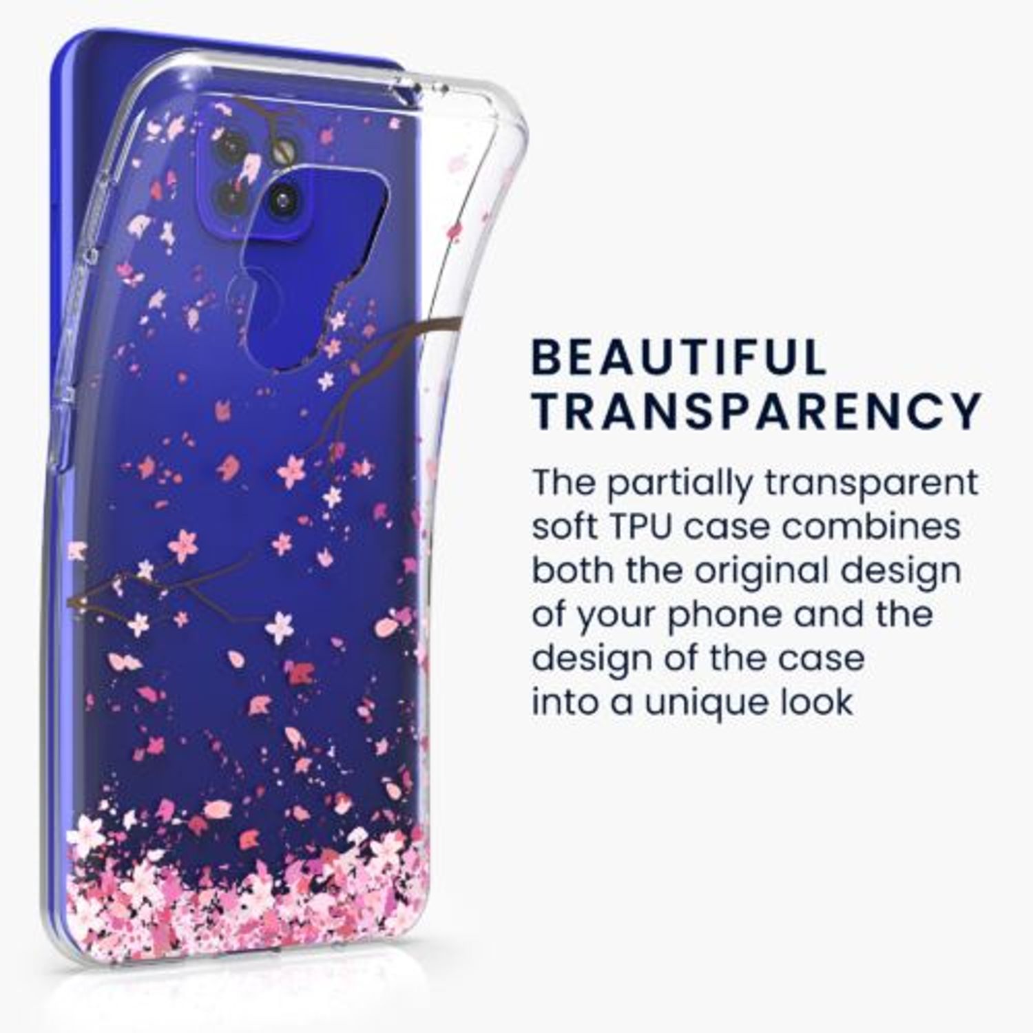 Husa pentru Motorola Moto G9 Play/Moto E7 Plus, Silicon, Multicolor, 53407.04 fotografia produsului View 5 L