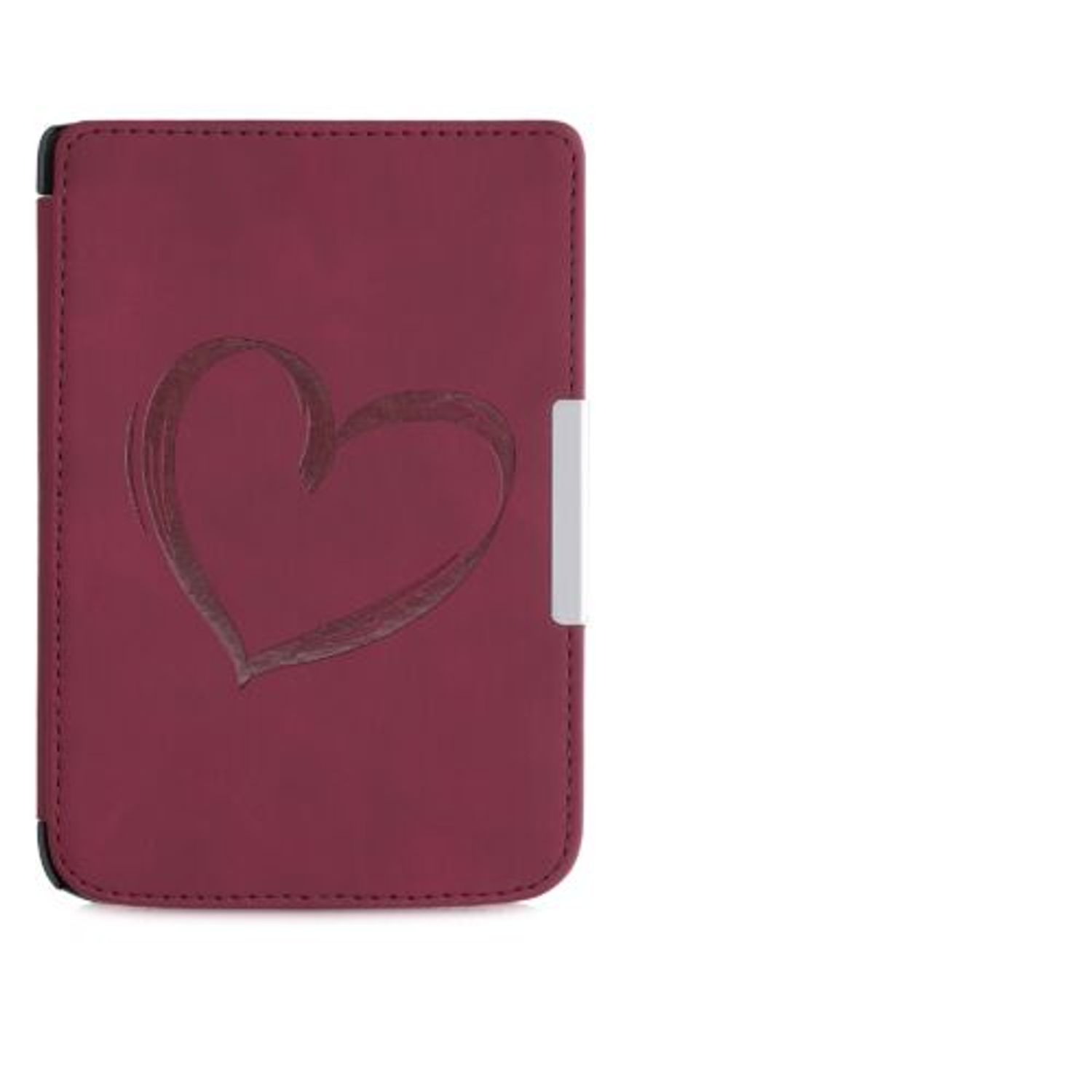 Husa pentru PocketBook Touch Lux 3/Basic Touch 2/Basic Lux, Piele ecologica, Violet, Kwmobile, 55747.01 fotografia produsului View 8 L