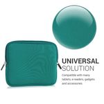 Husa universala pentru eBook Reader de 7 inch, Kwmobile, Verde, Textil, 57397.22 fotografia produsului View 5 S