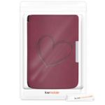 Husa pentru PocketBook Touch Lux 3/Basic Touch 2/Basic Lux, Piele ecologica, Violet, Kwmobile, 55747.01 fotografia produsului View 7 S