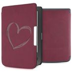 Husa pentru PocketBook Touch Lux 3/Basic Touch 2/Basic Lux, Piele ecologica, Violet, Kwmobile, 55747.01 fotografia produsului