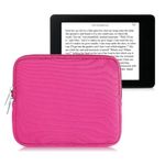 Husa universala pentru eBook Reader de 7 inch, Kwmobile, Roz, Textil, 57397.77 fotografia produsului