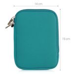 Husa universala pentru eBook Reader de 6 inch, Kwmobile, Verde, Textil, 50334.78 fotografia produsului View 6 S