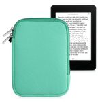 Husa universala pentru eBook Reader de 6 inch, Kwmobile, Verde, Textil, 50334.71 fotografia produsului