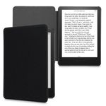 Husa pentru Kindle Paperwhite 11, Textil, Negru, Kwmobile, 56265.01 fotografia produsului