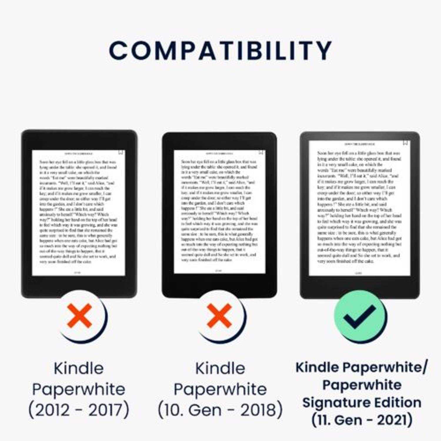 Husa pentru Kindle Paperwhite 11, Textil, Negru, Kwmobile, 56265.01 fotografia produsului View 6 L